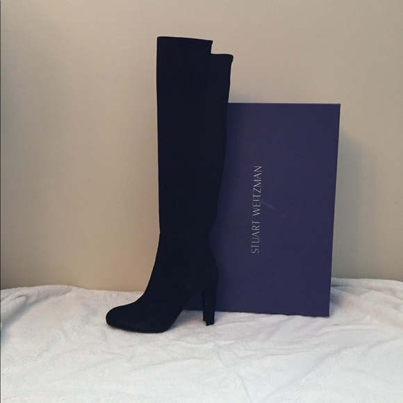 Stuart Weitzman Shoes - Stuart Weitzman demitone suede over-the-knee boots
